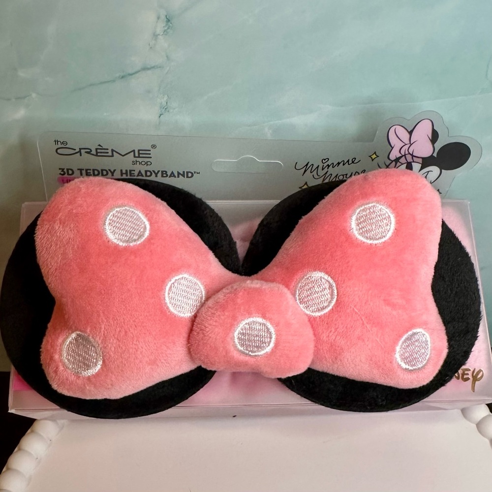 Crème Shop x Disney Limited Edition Minnie Mouse (Spa) Headband NEW- RARE